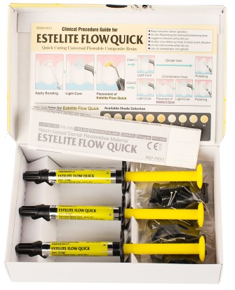 Эстелайт флоу квик (Estelite Flow Quick) набор  А2,А3,А3,5   шприц 3,6г  (Tokuyama)