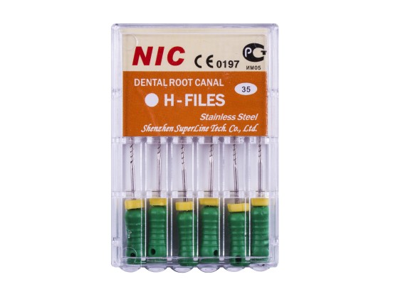 Н-Файл / H-Files №35, 25мм, (6шт), NIC / Китай