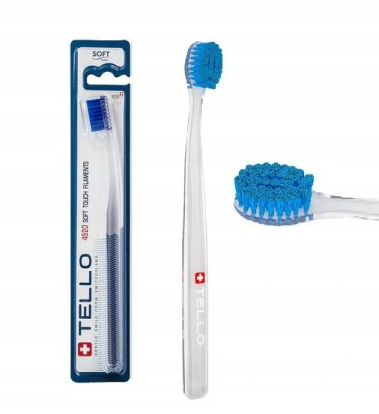 Зубная щетка TELLO Brush Soft 4920 Adults, TELLO GmbH, Швейцария 