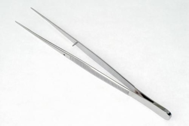 786-606 Пинцет хирургический прямой 150  мм 