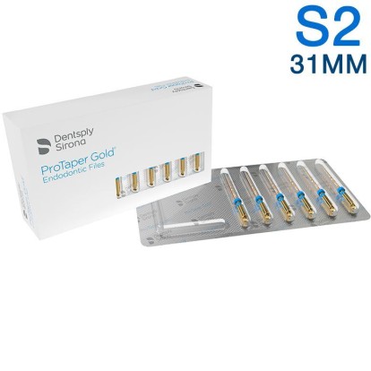 Протейпер  GOLD машинный S2 /31мм стерильный (6 шт.), (Dentsply)