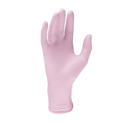Перчатки Euronda MONOART латексные текстурированные,  XS (50пар) Цвет Розовый