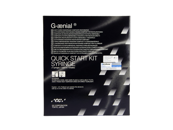 Джениал G-aenial Quick Start Kit- микрогибридный композит 7 шпр х 4,7 гр, GC