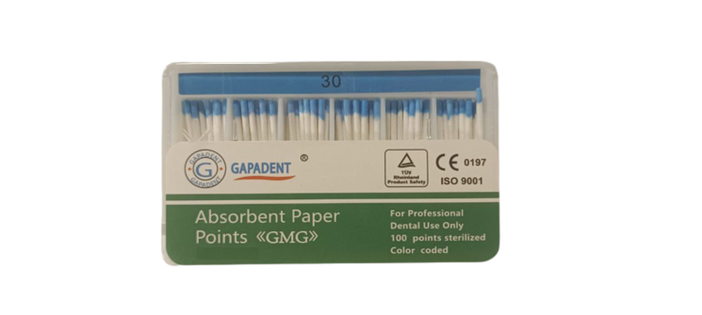 Бумажные штифты GMG 04 №15, (100шт), GAPADENT / Китай